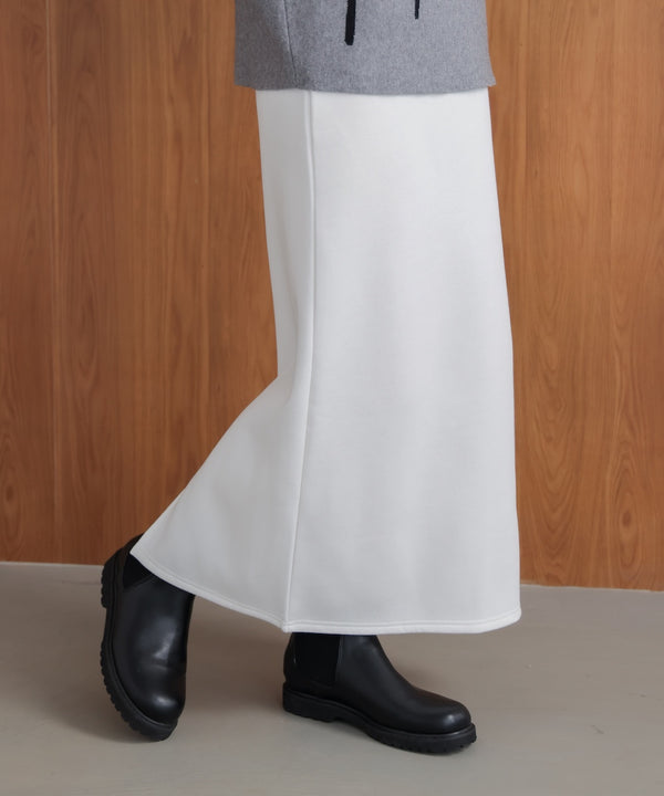 裏起毛ロングスカート