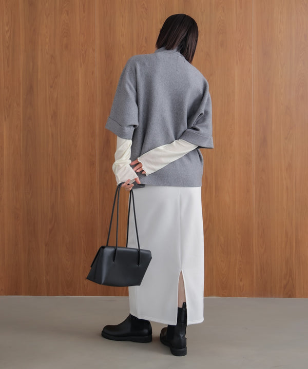 裏起毛ロングスカート