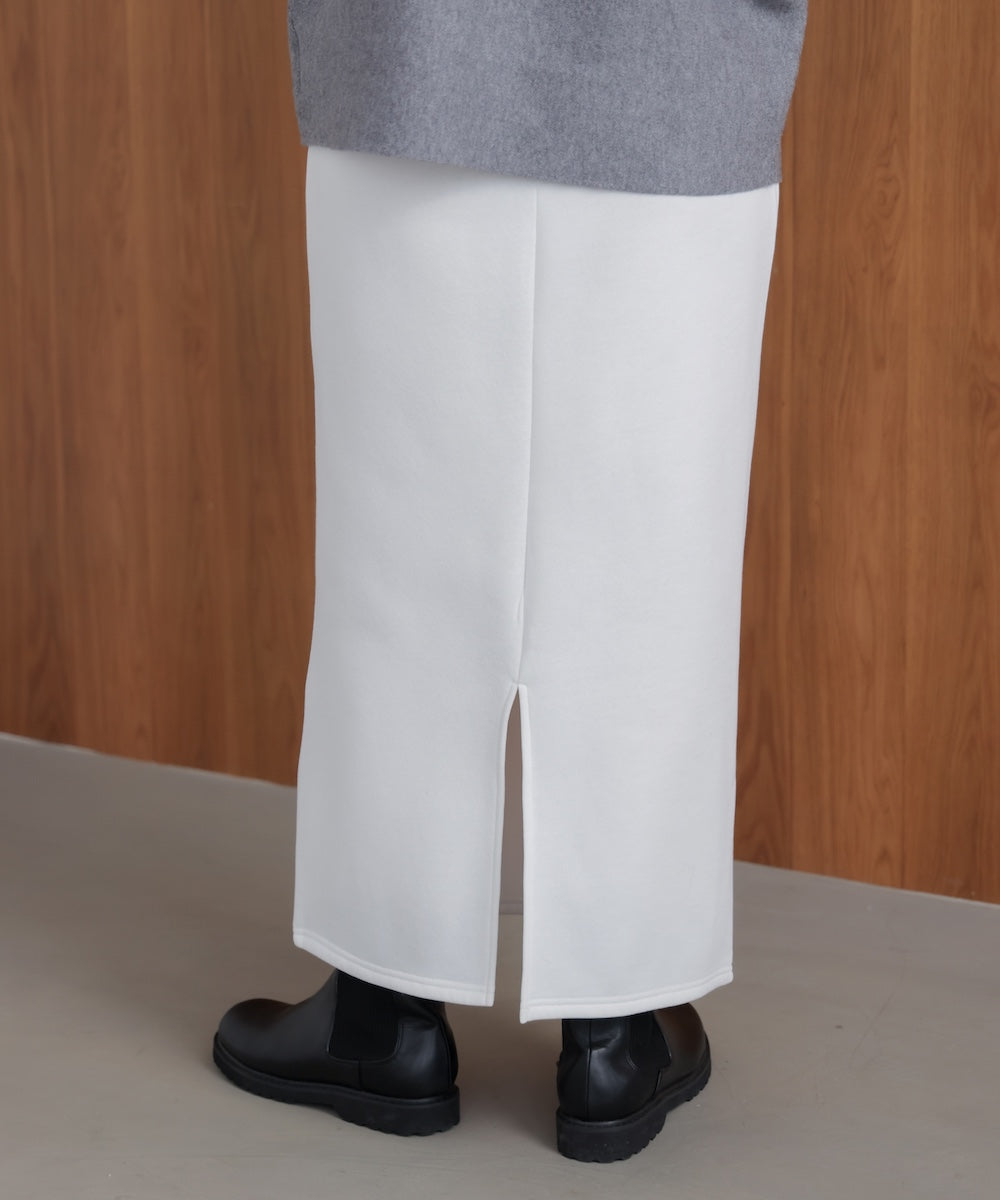 裏起毛ロングスカート