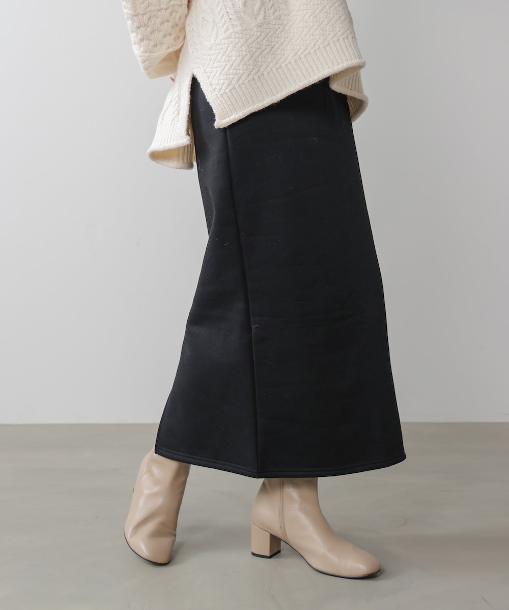 裏起毛ロングスカート