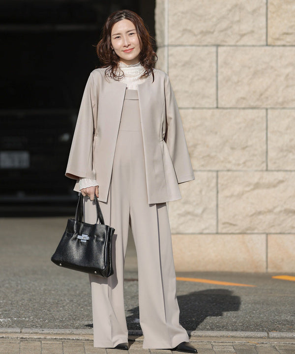 “はあちゅうコラボceremonystyle”ノーカラージャケット