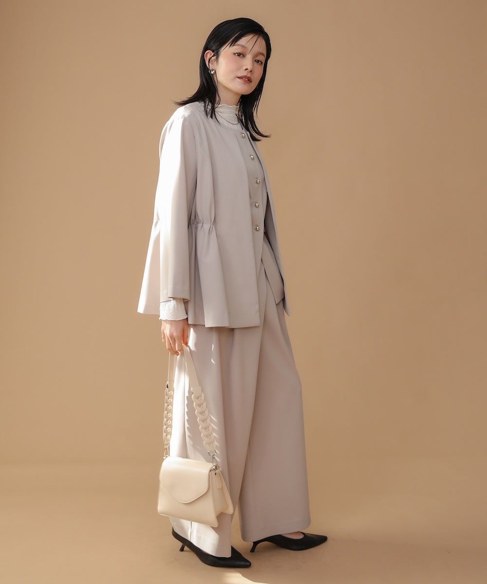 “はあちゅうコラボceremonystyle”ノーカラージャケット