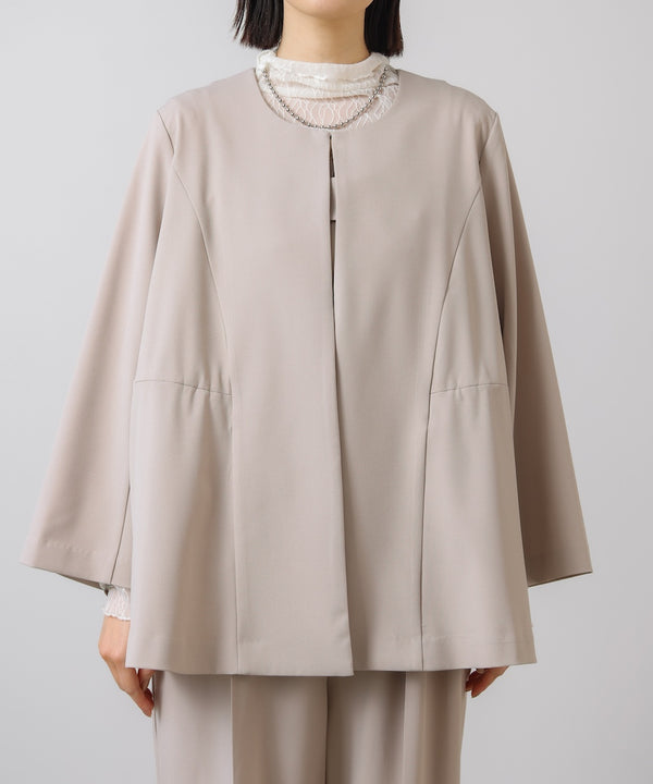 “はあちゅうコラボceremonystyle”ノーカラージャケット