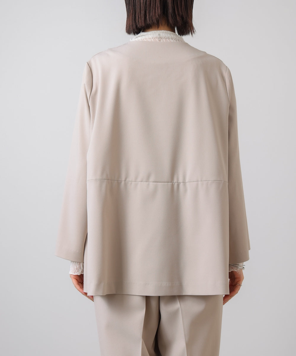 “はあちゅうコラボceremonystyle”ノーカラージャケット