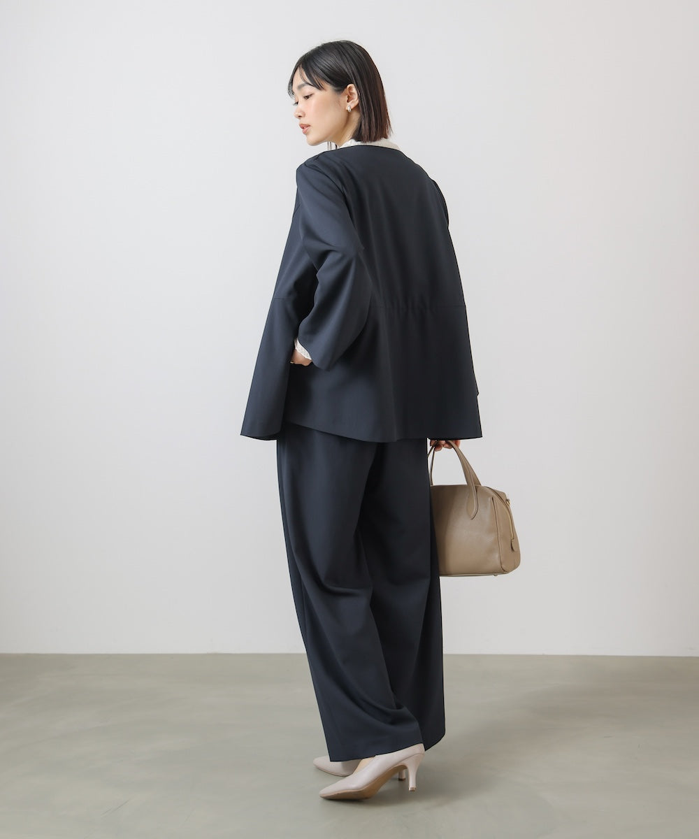 “はあちゅうコラボceremonystyle”ノーカラージャケット