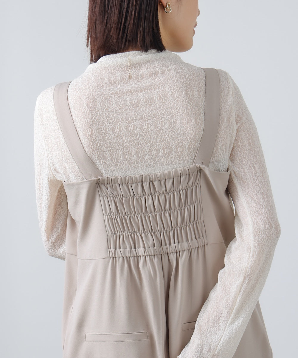 “はあちゅうコラボceremonystyle”ウエストタックサロペット