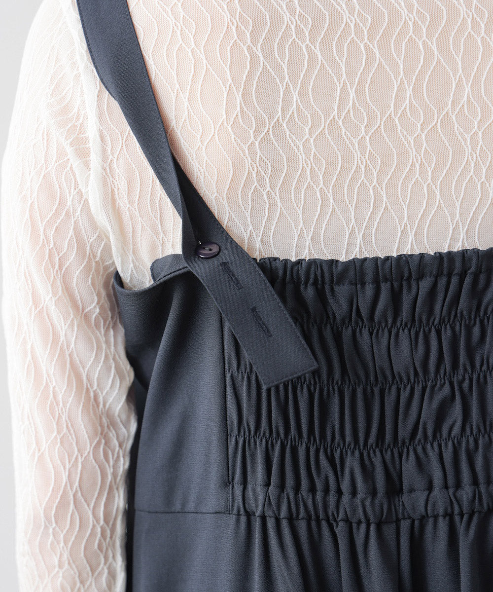 “はあちゅうコラボceremonystyle”ウエストタックサロペット