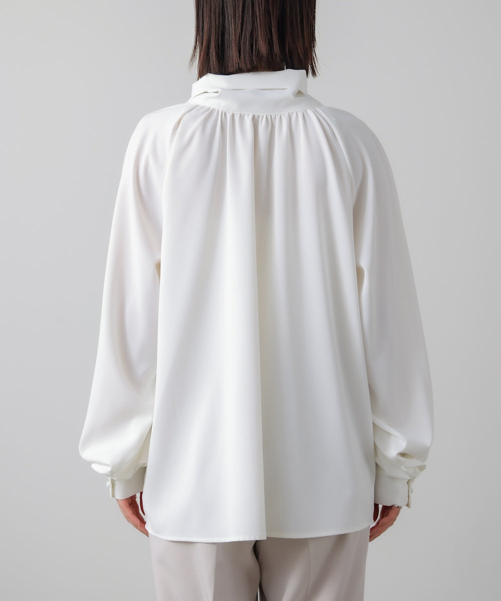 “はあちゅうコラボceremonystyle” ボウタイデザインブラウス