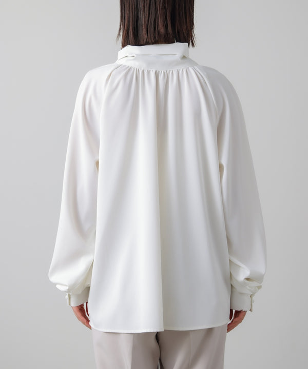 “はあちゅうコラボceremonystyle” ボウタイデザインブラウス