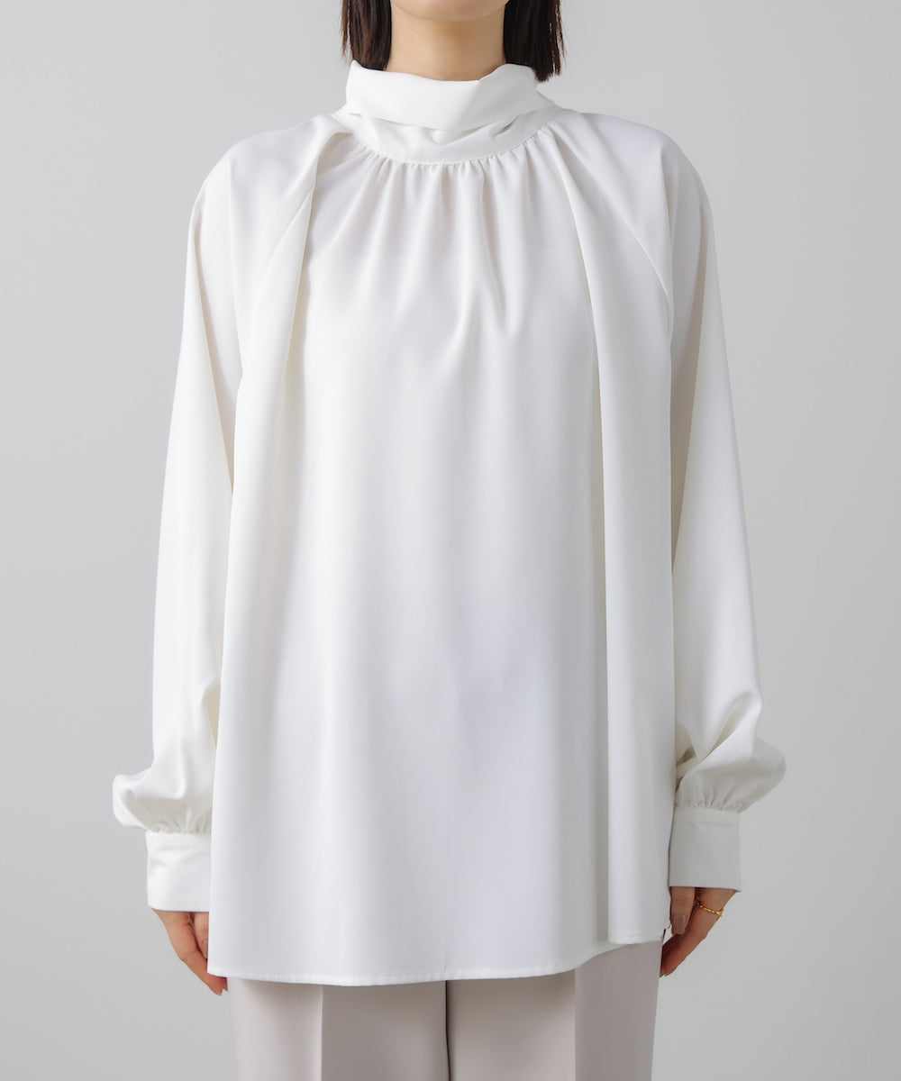 “はあちゅうコラボceremonystyle” ボウタイデザインブラウス