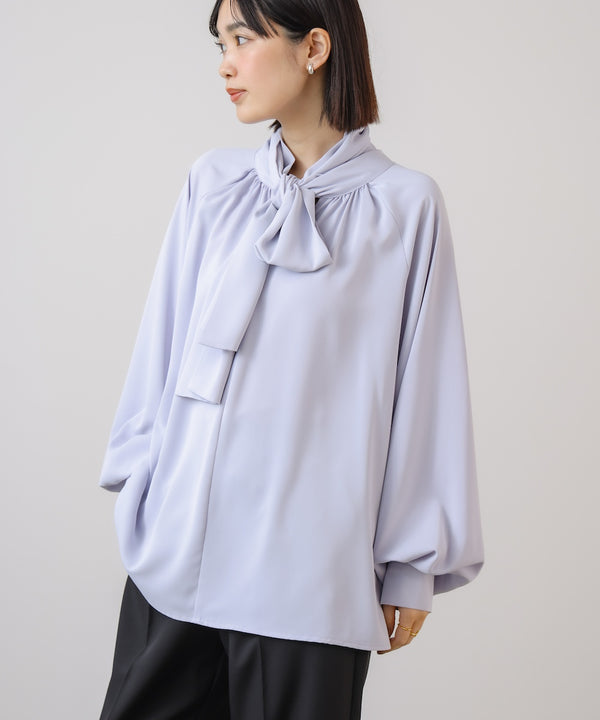 “はあちゅうコラボceremonystyle” ボウタイデザインブラウス