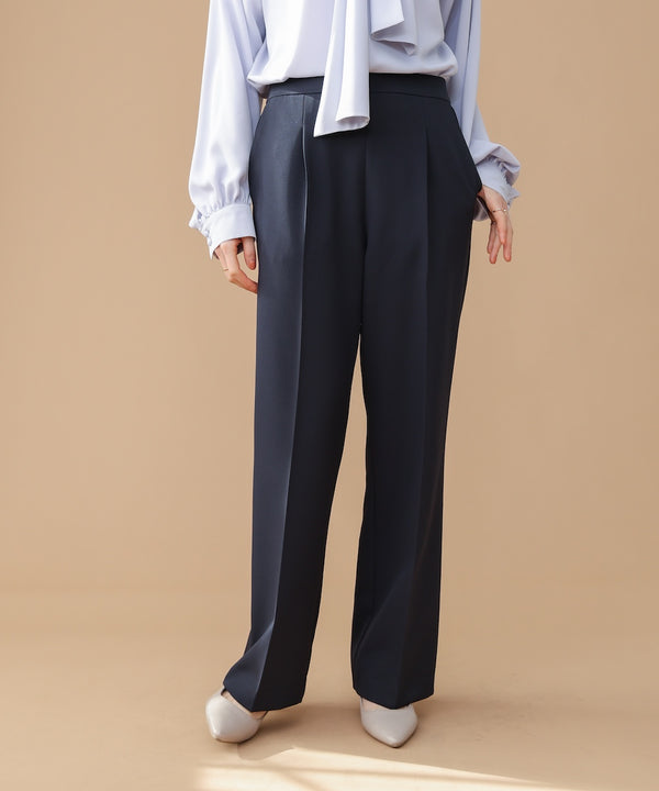 “はあちゅうコラボceremonystyle”ストレッチテーパードパンツ