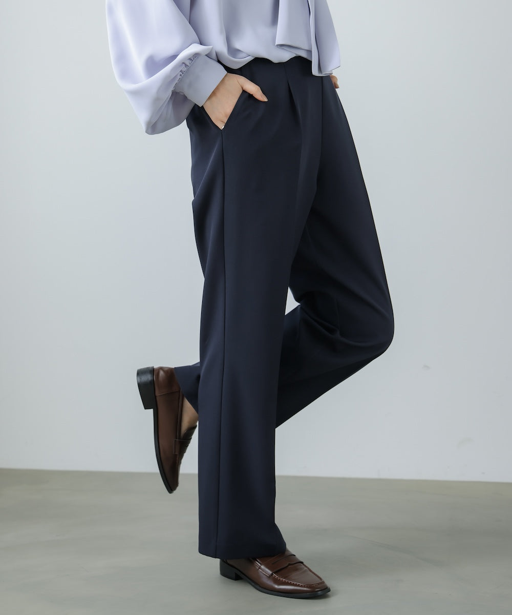 “はあちゅうコラボceremonystyle”ストレッチテーパードパンツ