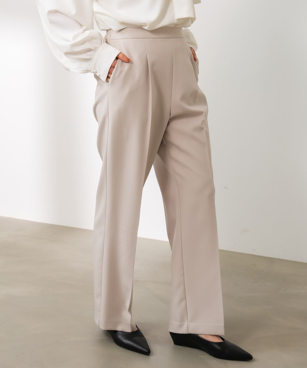 “はあちゅうコラボceremonystyle”ストレッチテーパードパンツ