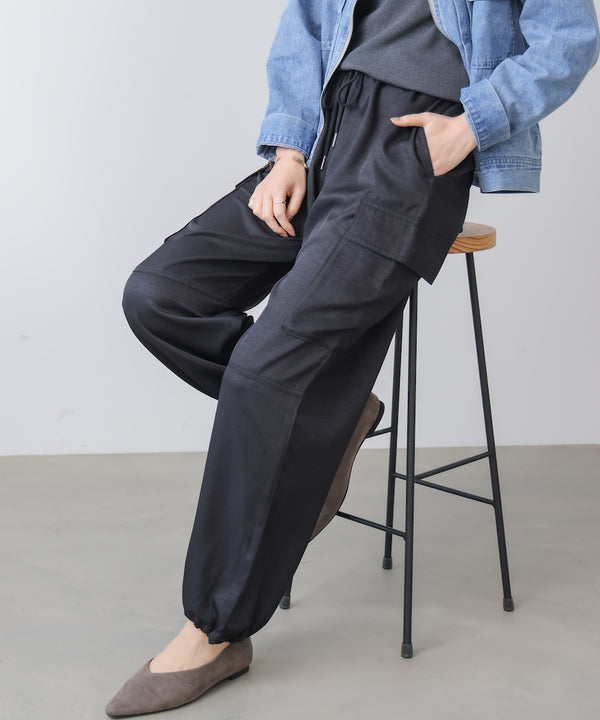 ヴィンテージサテンカーゴパンツ［2/18発送予定］