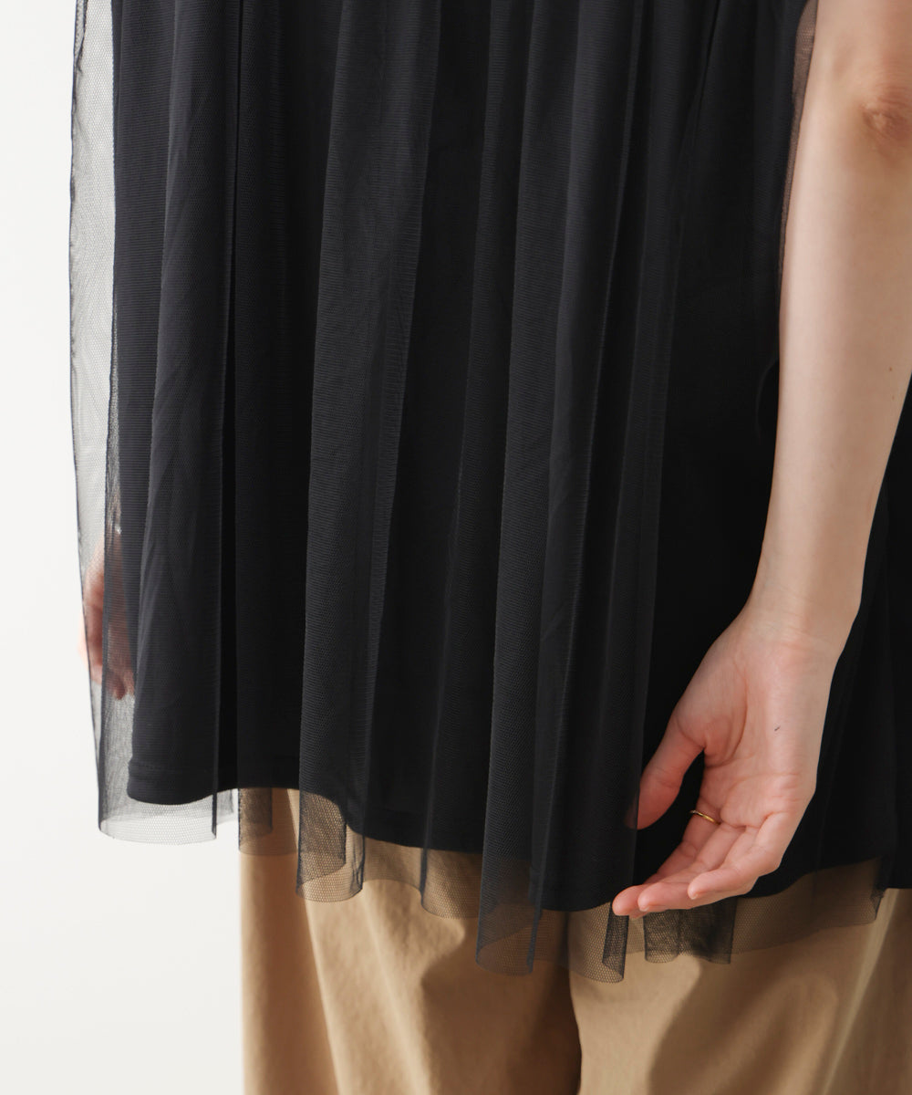 シフォン切替ジャケット