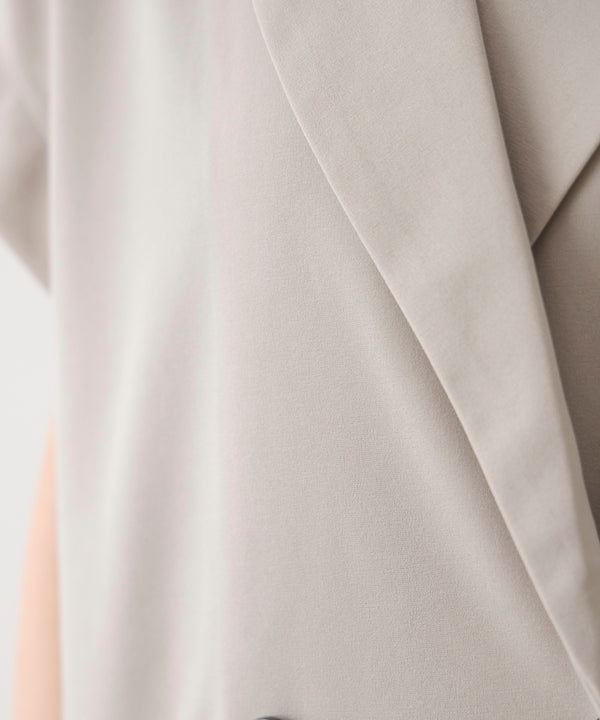 シフォン切替ジャケット