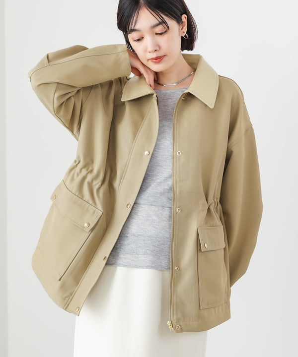 襟切替ブルゾン［2/20発送予定］