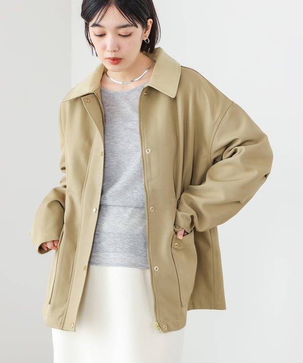 襟切替ブルゾン［2/20発送予定］