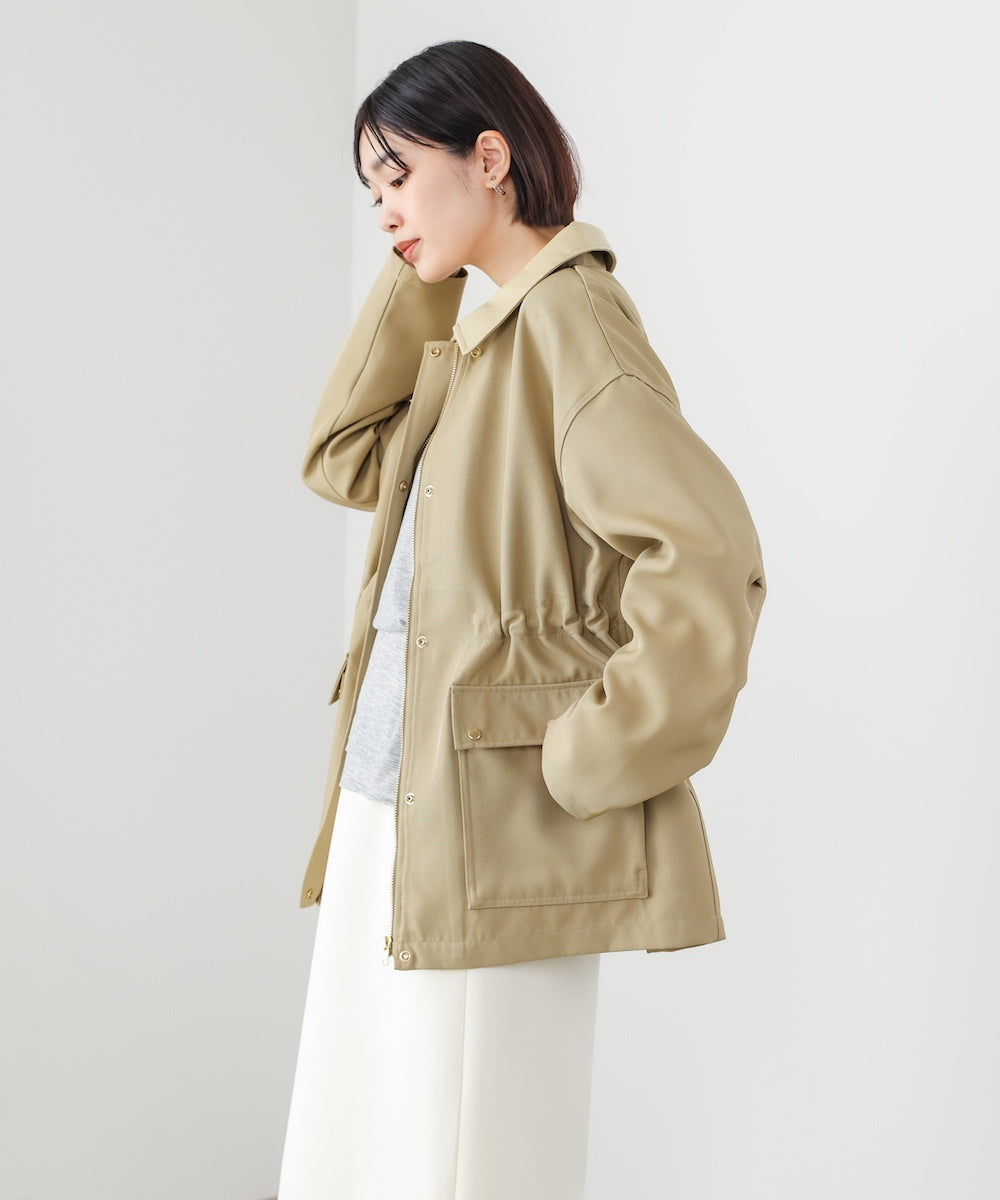 襟切替ブルゾン［2/20発送予定］