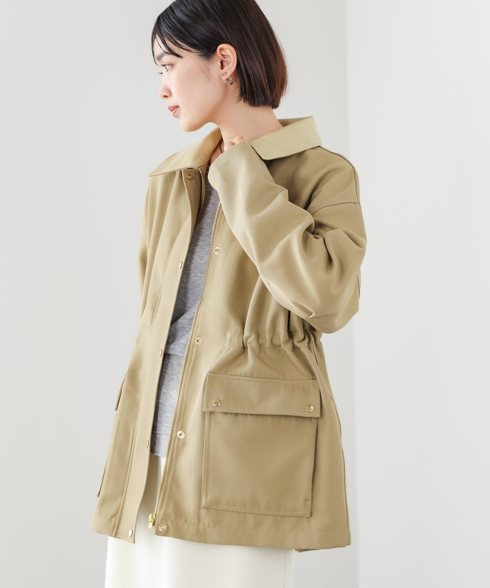襟切替ブルゾン［2/20発送予定］