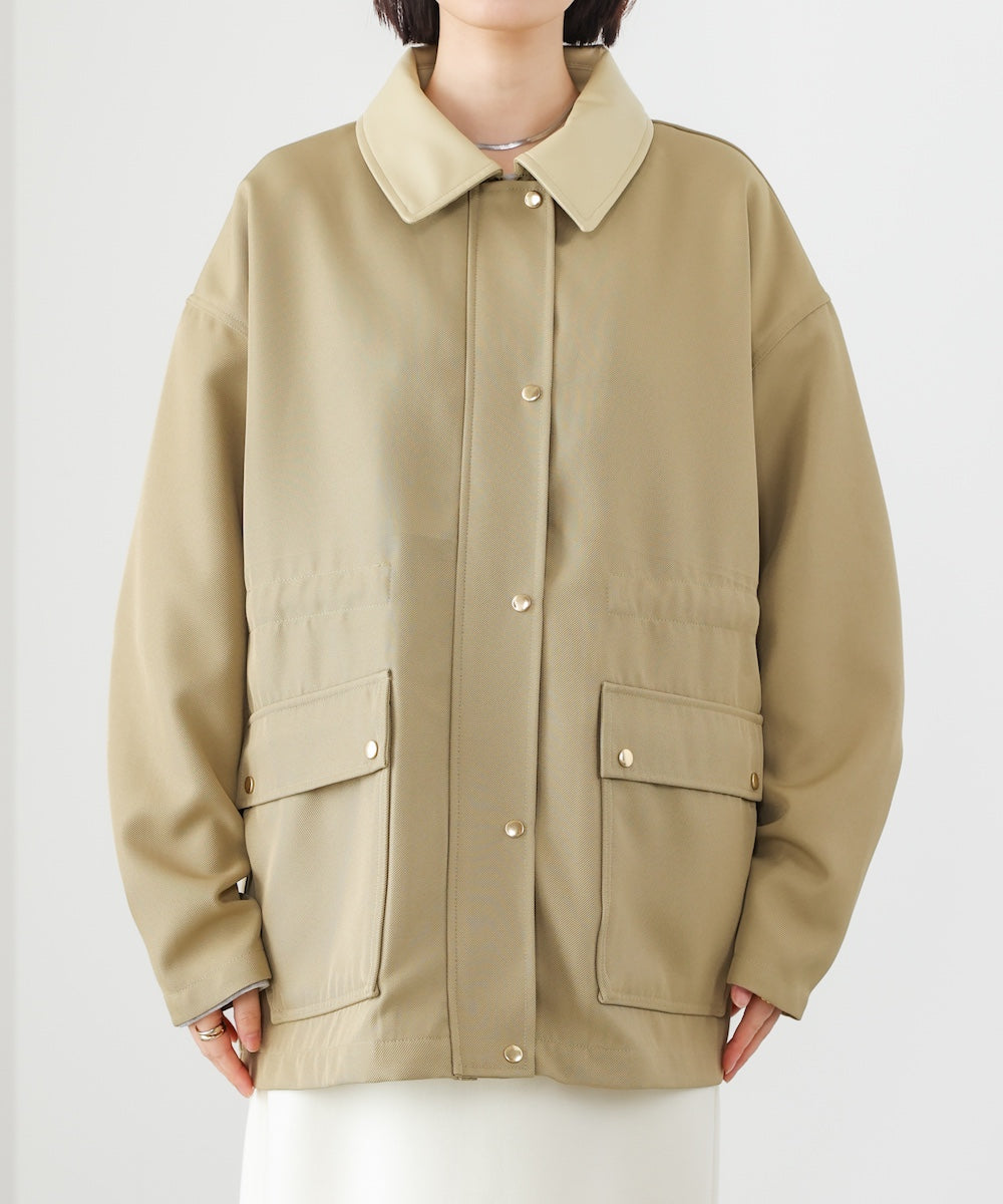 襟切替ブルゾン［2/20発送予定］