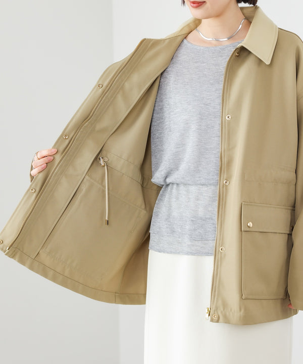 襟切替ブルゾン［2/20発送予定］