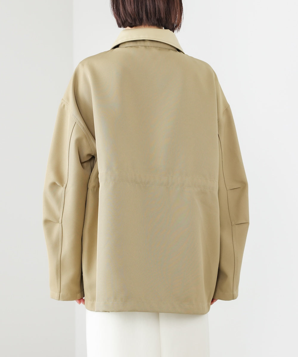 襟切替ブルゾン［2/20発送予定］