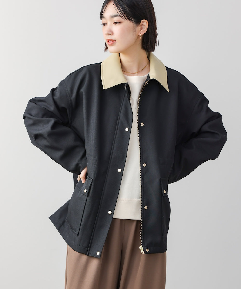 襟切替ブルゾン［2/20発送予定］