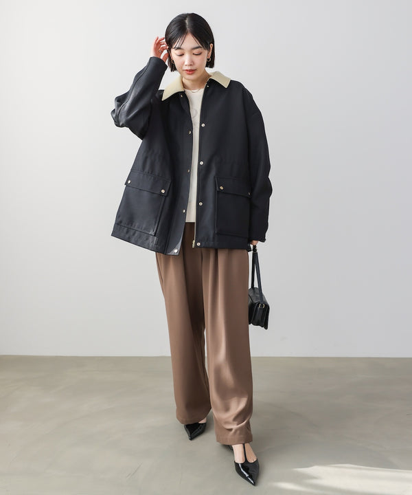 襟切替ブルゾン［2/20発送予定］