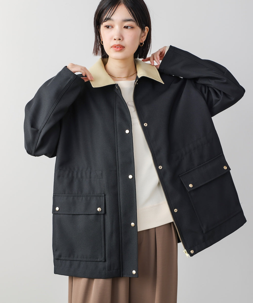 襟切替ブルゾン［2/20発送予定］