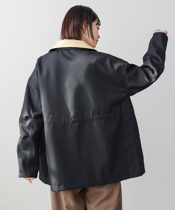 襟切替ブルゾン［2/20発送予定］