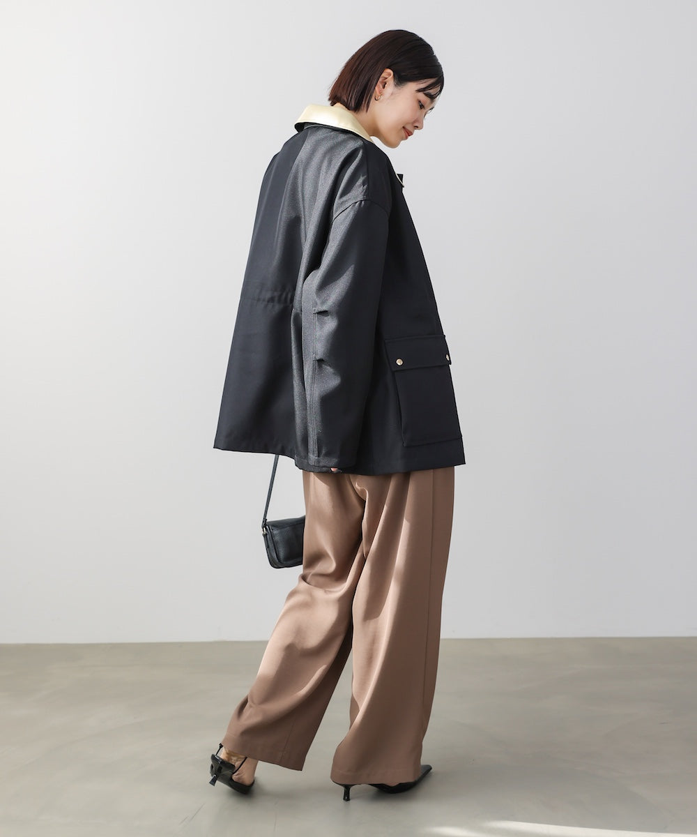 襟切替ブルゾン［2/20発送予定］