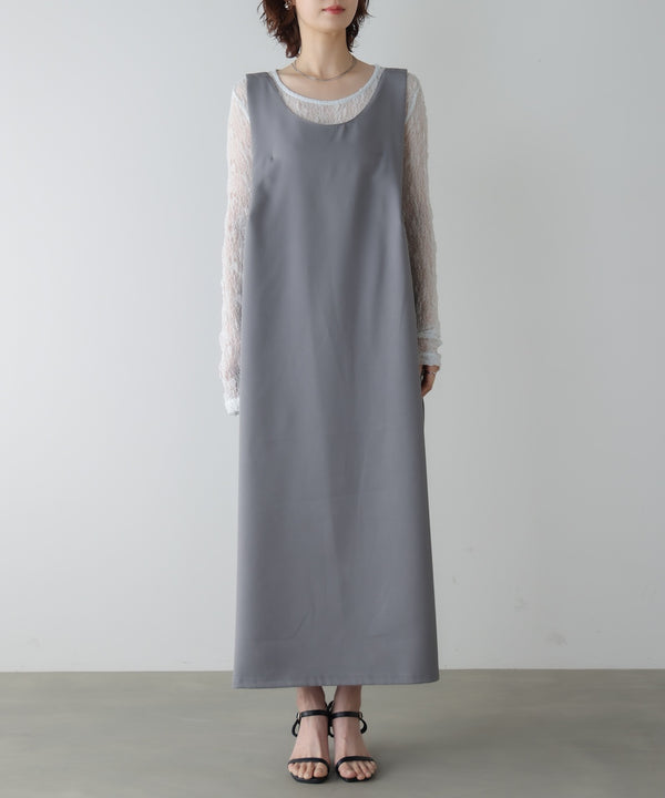 【WEB限定】ポンチジャンパースカート