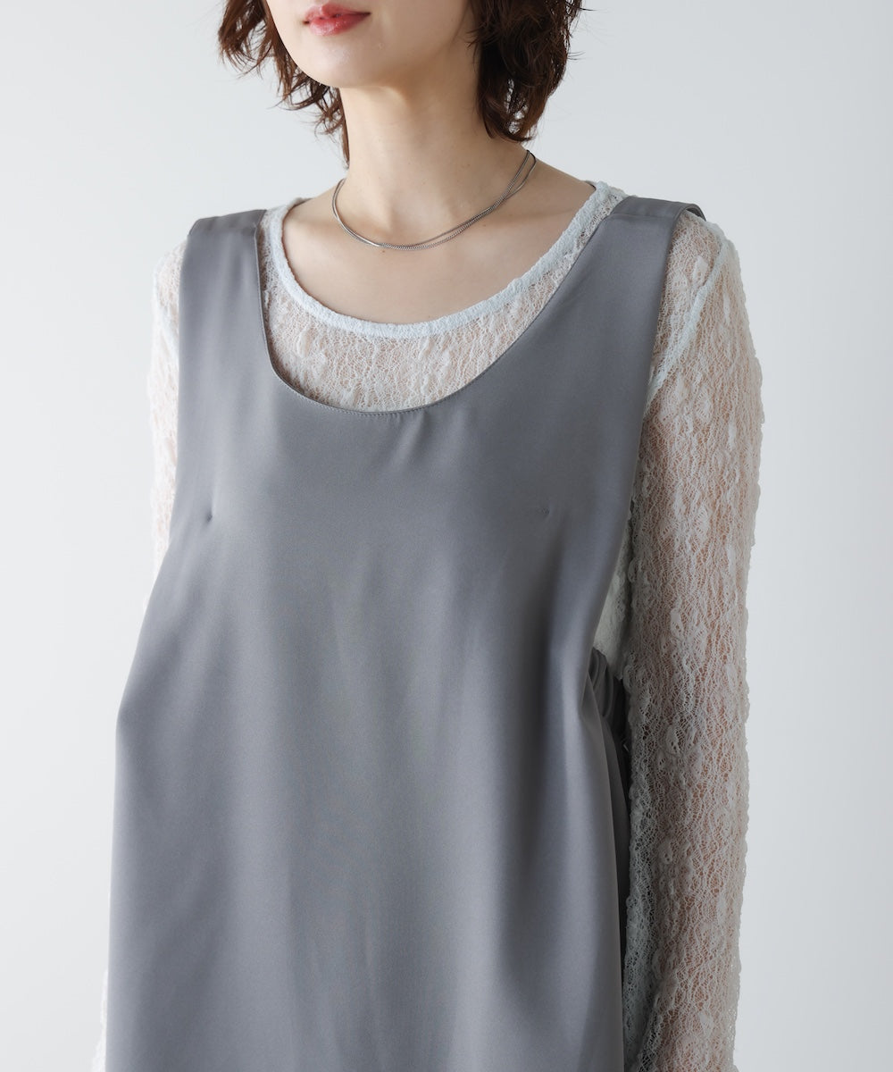 【WEB限定】ポンチジャンパースカート