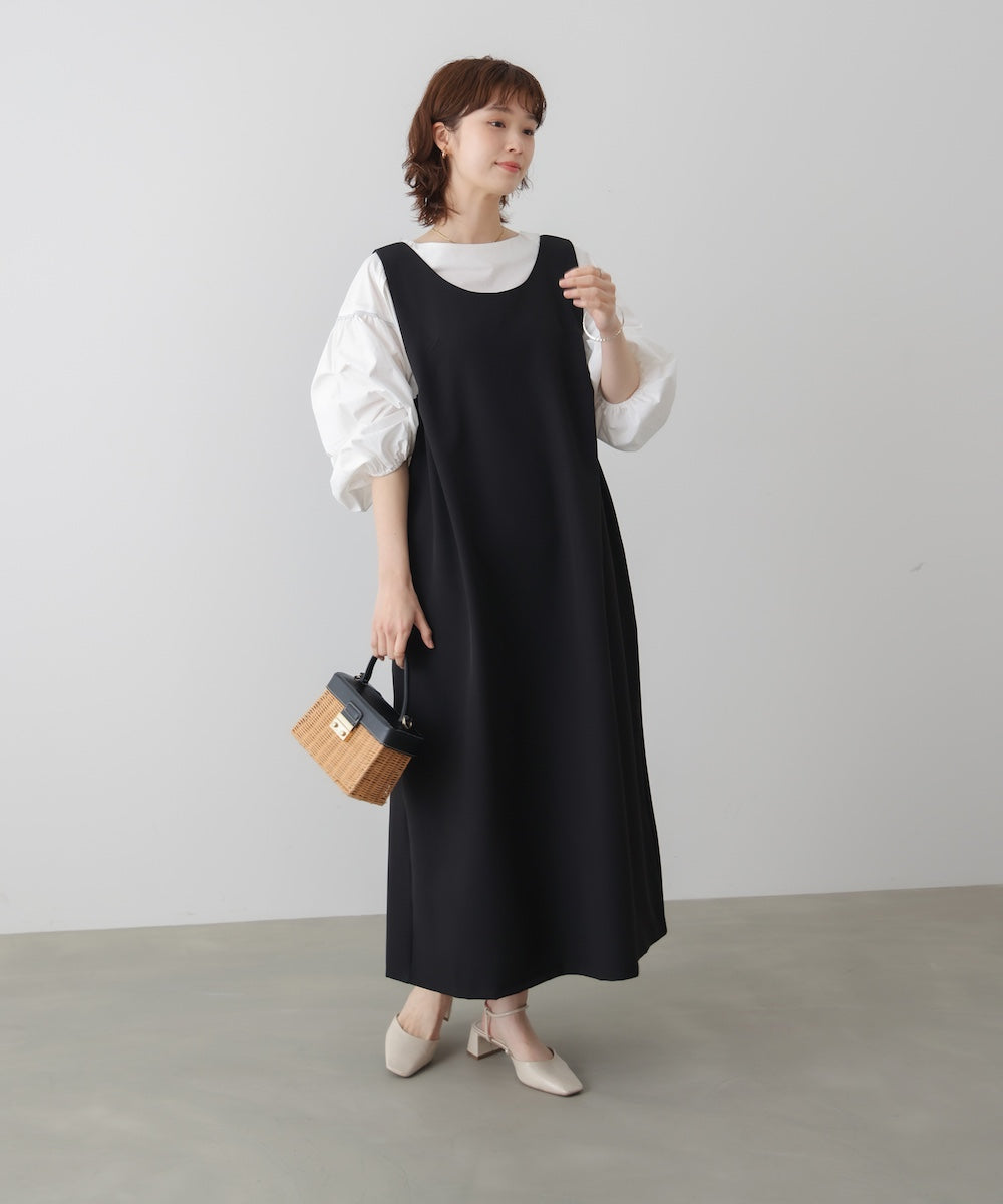 【WEB限定】ポンチジャンパースカート