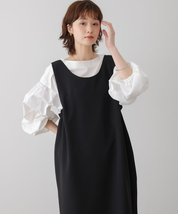 【WEB限定】ポンチジャンパースカート