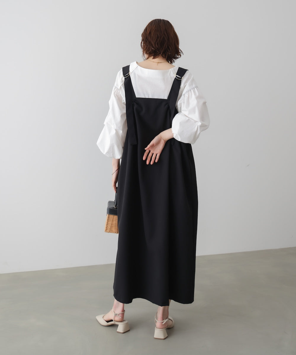 【WEB限定】ポンチジャンパースカート