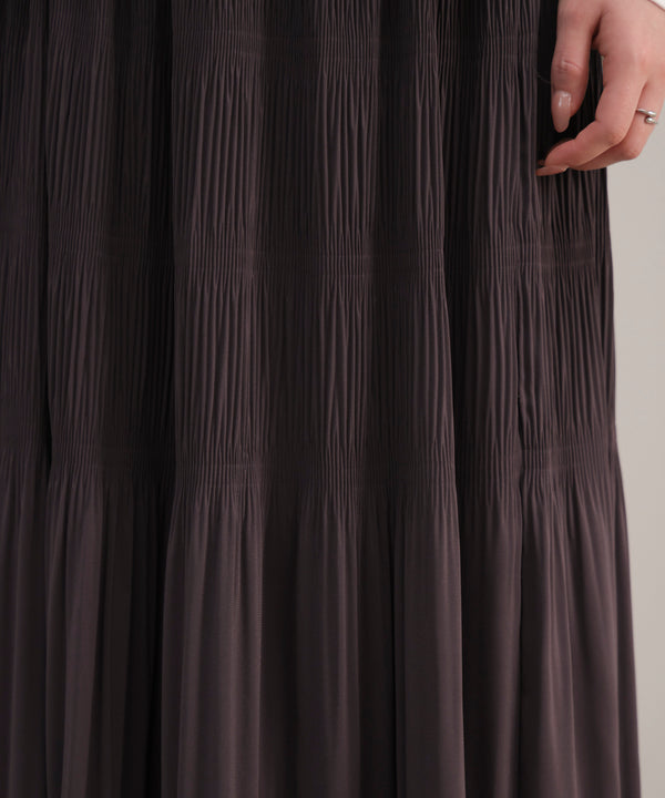 ワッシャーティアードスカート