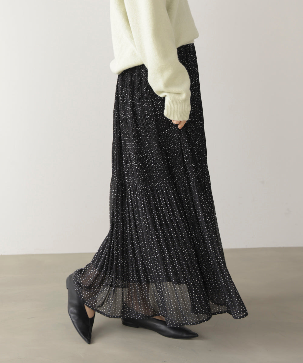 ワッシャーティアードスカート