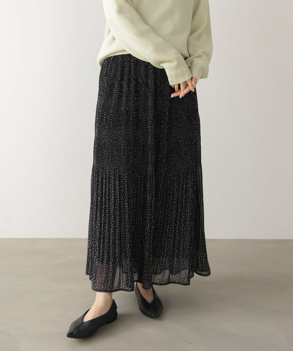 ワッシャーティアードスカート