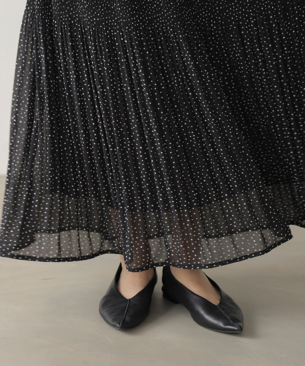 ワッシャーティアードスカート