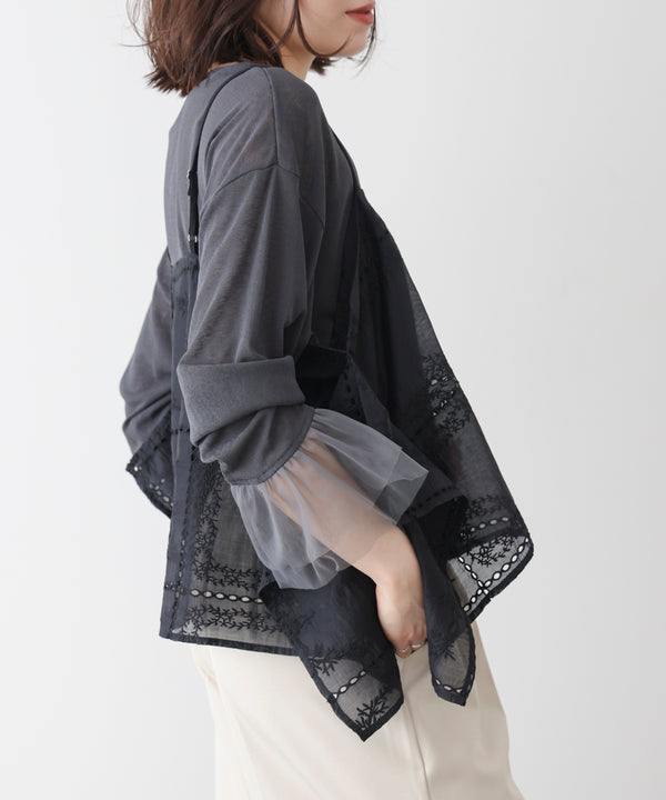 【WEB限定】パッチワーク刺繍キャミソール