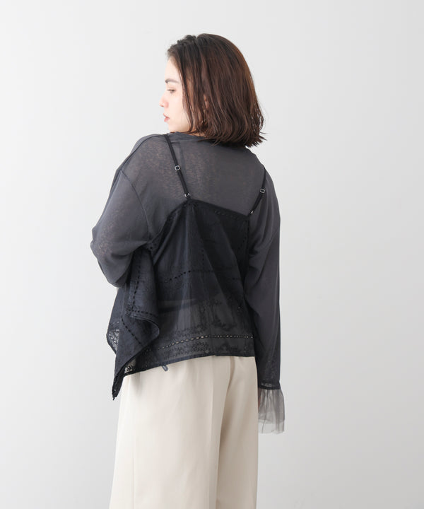 【WEB限定】パッチワーク刺繍キャミソール