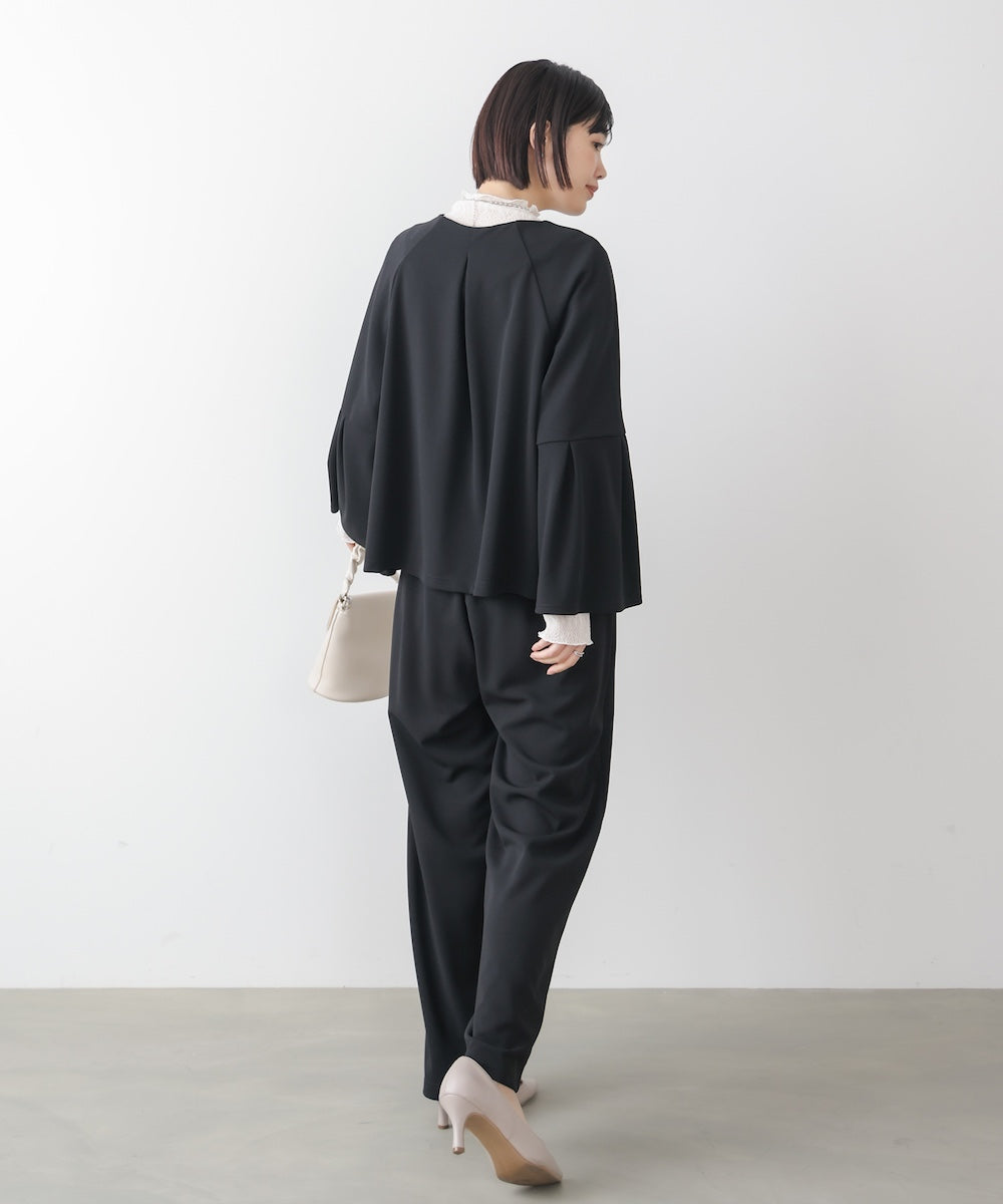 カットジョーゼットフレアジャケット