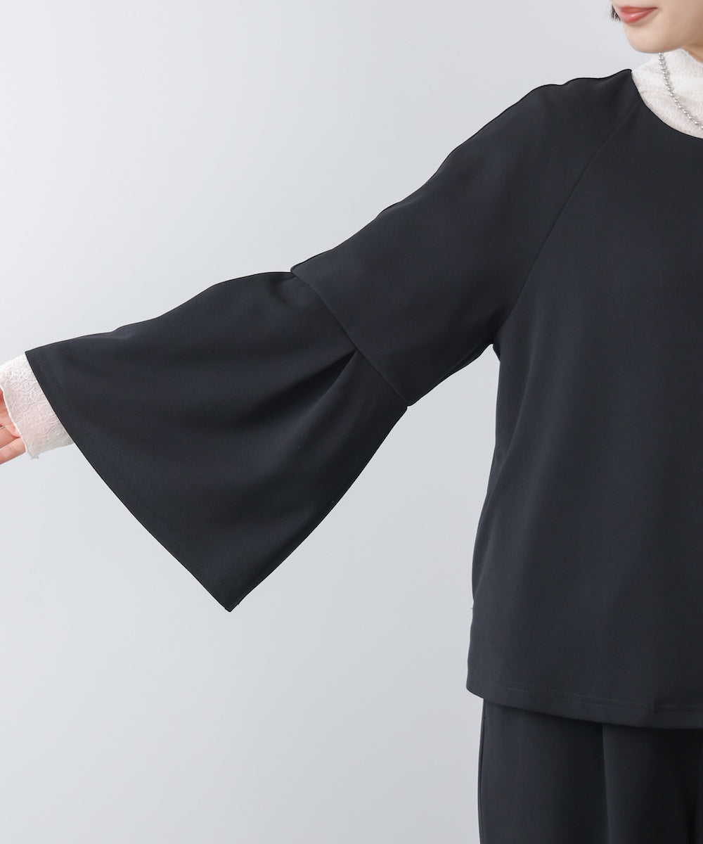 カットジョーゼットフレアジャケット