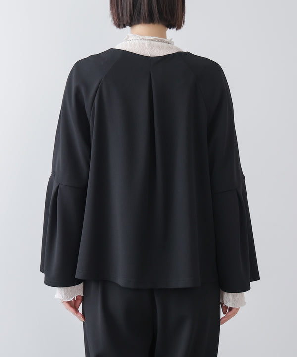 カットジョーゼットフレアジャケット