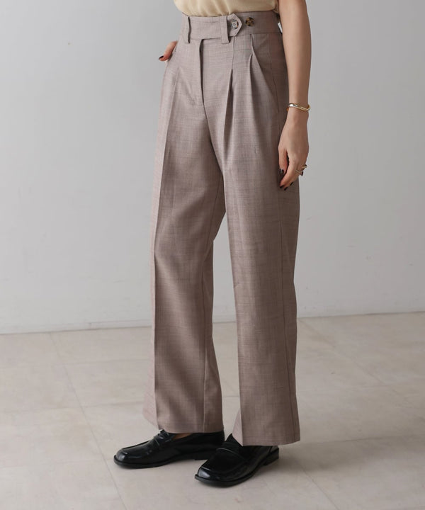 LINEN LIKE PANTS（ﾘﾈﾝﾗｲｸﾊﾟﾝﾂ）