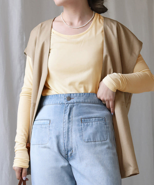 SHIRRED SLEEVE TOPS