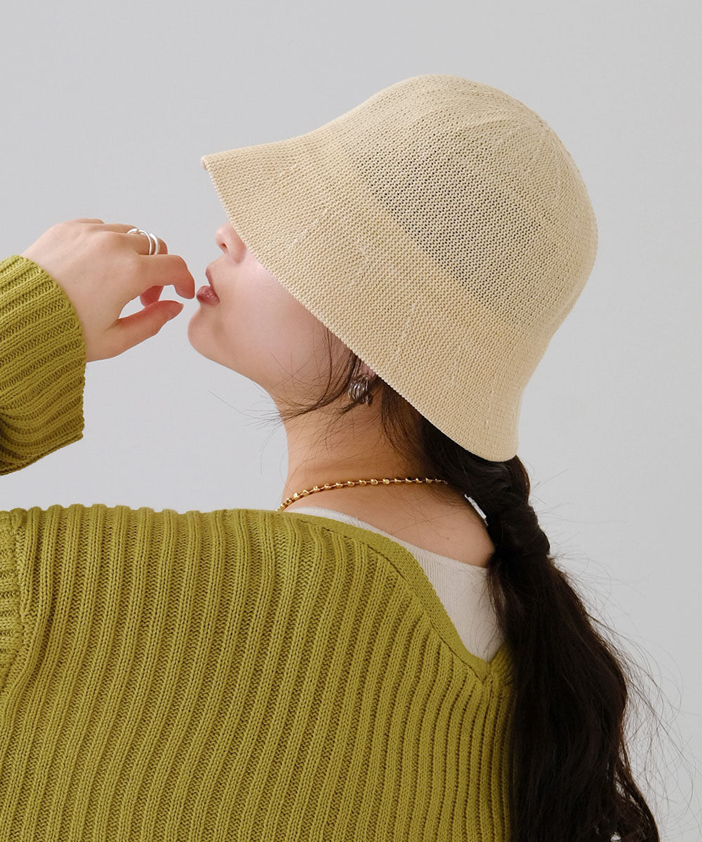 LINEN TOUCH BUCKET HAT